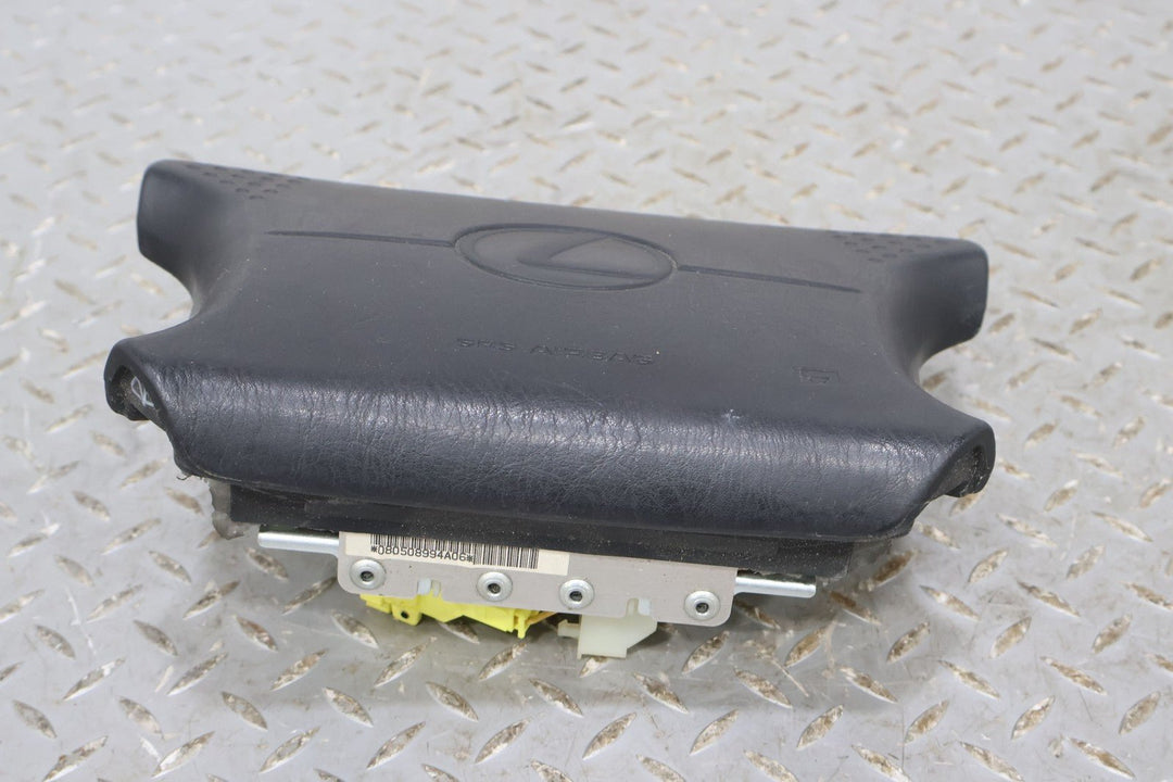 92 - 97 Lexus SC300 Left Driver Steering Wheel Airbag Black Trim