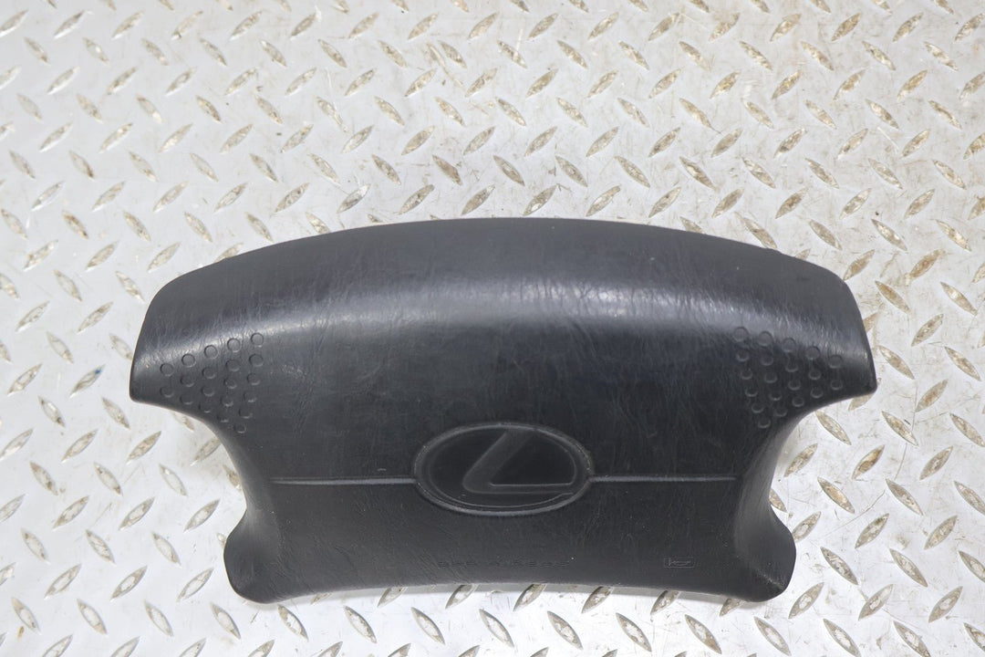 92 - 97 Lexus SC300 Left Driver Steering Wheel Airbag Black Trim
