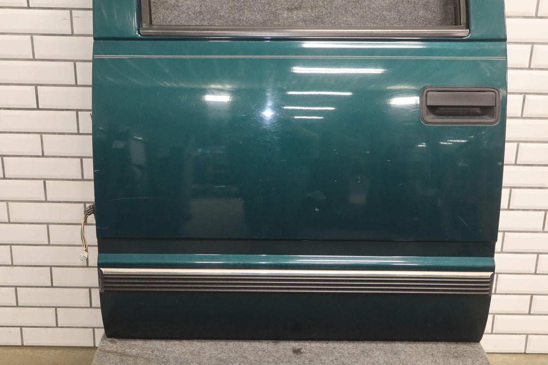 92 - 99 Chevy GMC Suburban GMT400 Left Rear Door Emerald Green 43U