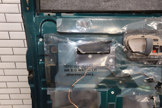 92 - 99 Chevy GMC Suburban GMT400 Left Rear Door Emerald Green 43U