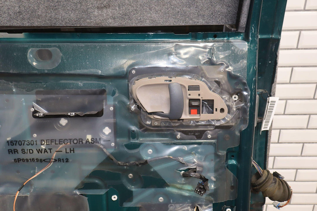 92 - 99 Chevy GMC Suburban GMT400 Left Rear Door Emerald Green 43U