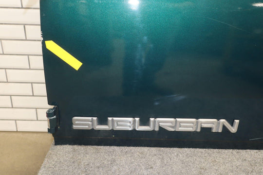 92 - 99 Chevy Suburban GMT400 Left LH Rear Barn Door Emerald Green 43U