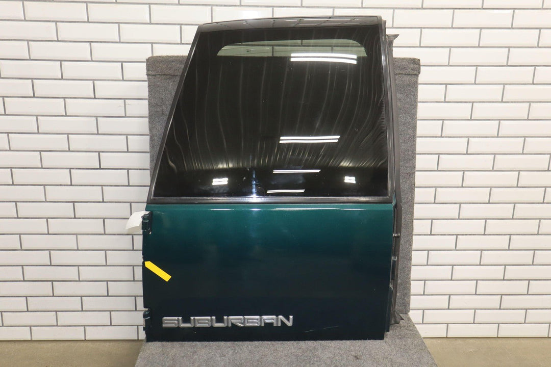 92 - 99 Chevy Suburban GMT400 Left LH Rear Barn Door Emerald Green 43U