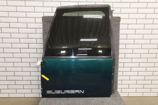 92 - 99 Chevy Suburban GMT400 Left LH Rear Barn Door Emerald Green 43U