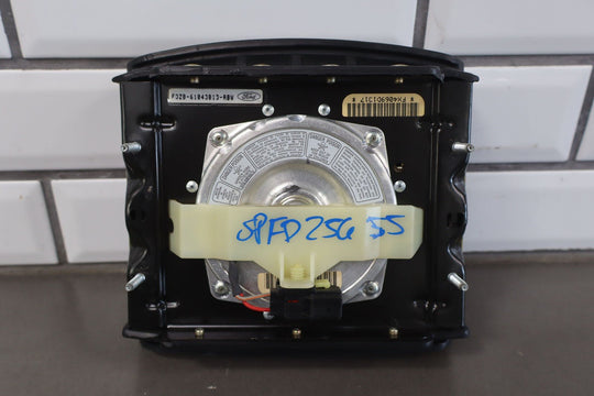 93 Ford Mustang Steering Wheel Air Bag W/Black Plastics OEM