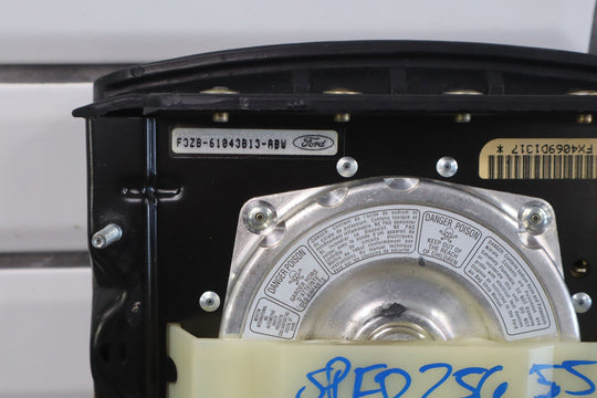 93 Ford Mustang Steering Wheel Air Bag W/Black Plastics OEM