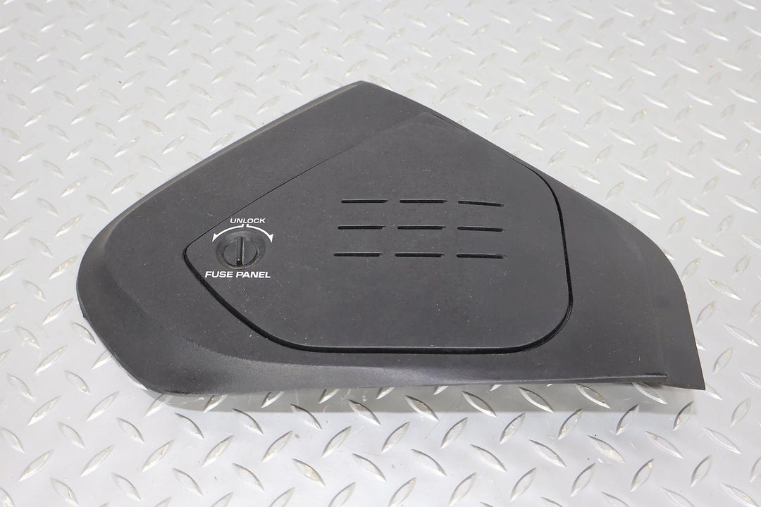 94 - 96 Chevy C4 Corvette Right RH Dash End Trim Cabin Fuse Box Cover (Black 19i)