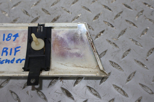 94 - 96 Chevy Caprice Wagon Front Right Lower Fender Moulding (Chrome) Weathered