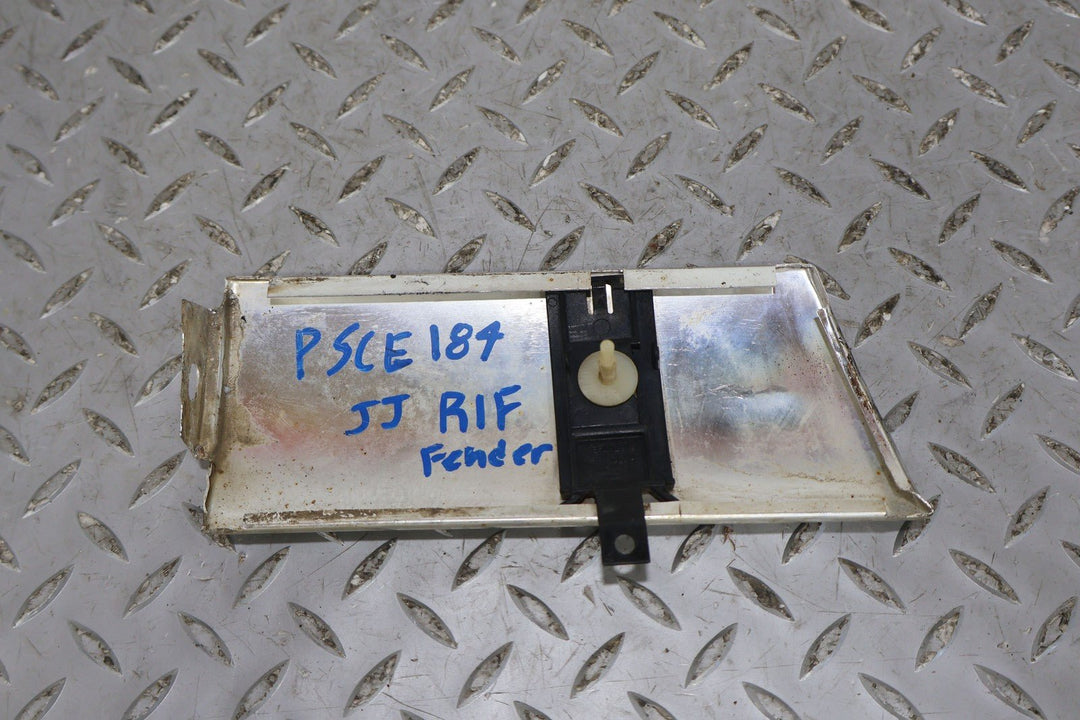 94 - 96 Chevy Caprice Wagon Front Right Lower Fender Moulding (Chrome) Weathered