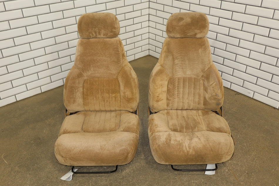 94-96 Pontiac Grand Prix Coupe Cloth Seat Set (Beige 64 Burns)