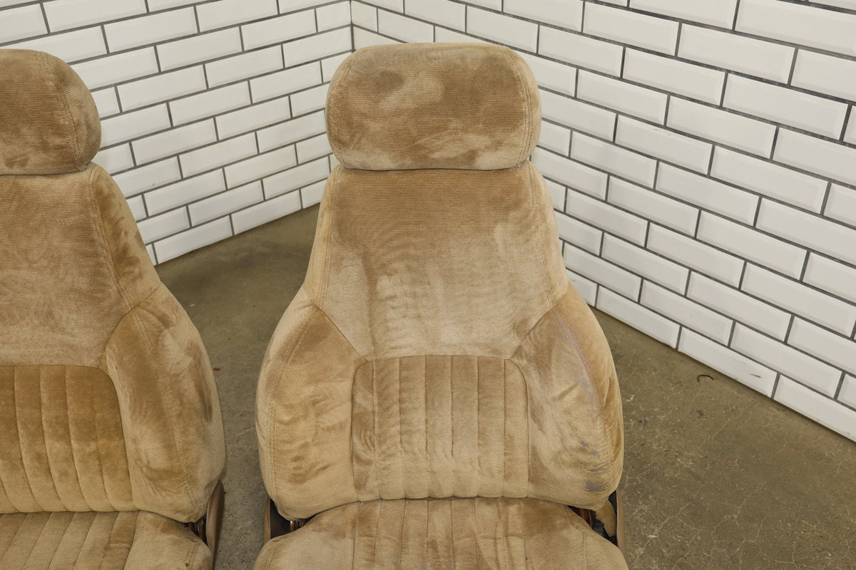 94-96 Pontiac Grand Prix Coupe Cloth Seat Set (Beige 64 Burns)
