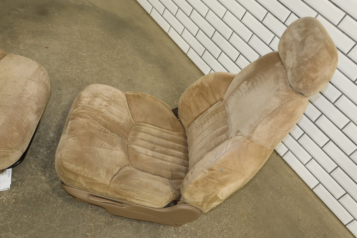 94-96 Pontiac Grand Prix Coupe Cloth Seat Set (Beige 64 Burns)