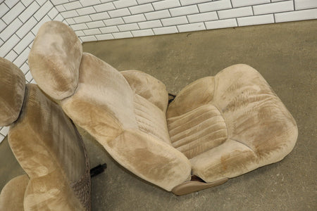94-96 Pontiac Grand Prix Coupe Cloth Seat Set (Beige 64 Burns)