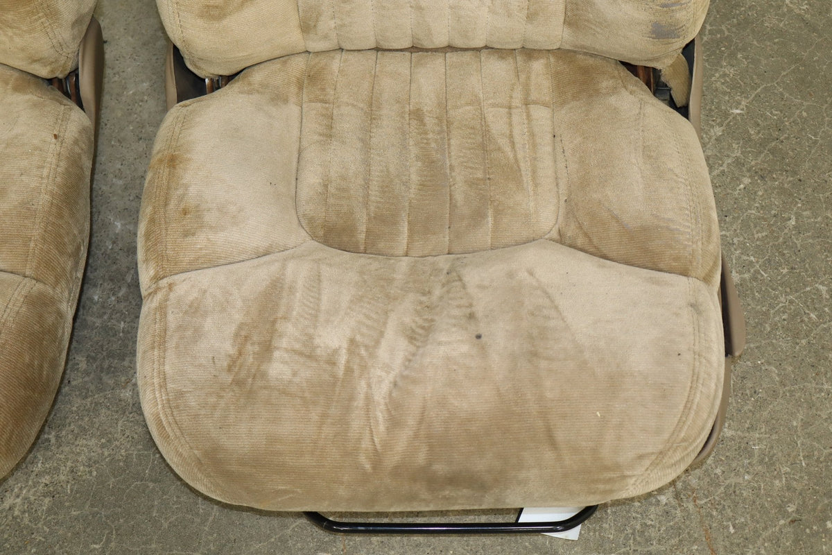 94-96 Pontiac Grand Prix Coupe Cloth Seat Set (Beige 64 Burns)