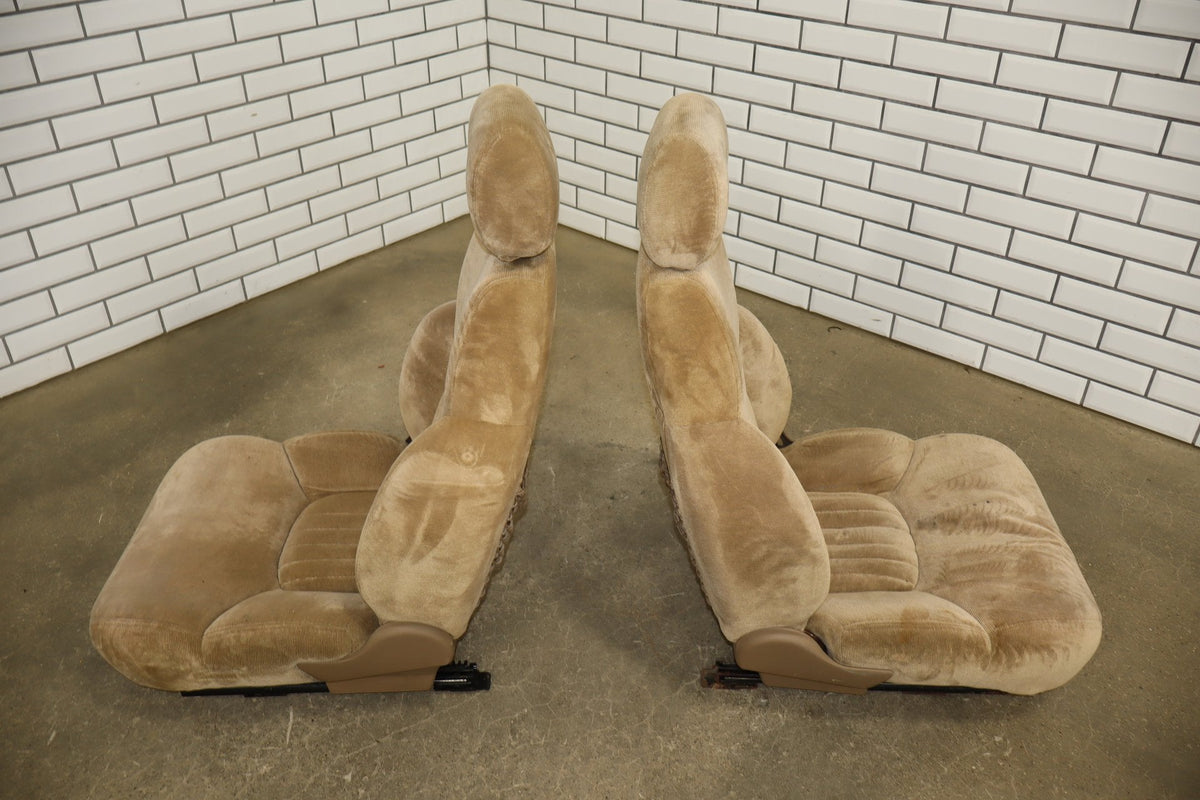 94-96 Pontiac Grand Prix Coupe Cloth Seat Set (Beige 64 Burns)