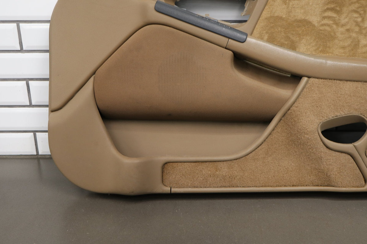94-96 Pontiac Grand Prix Coupe Door Panels Pair (Beige Burns)