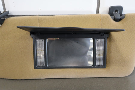 94-96 Pontiac Grand Prix Sun Visor Pair Lighted (Beige 64 Tear)