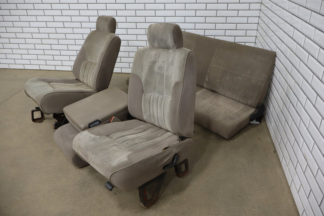 94 - 97 Dodge Ram 2nd Gen Extended Cab Seat Set Front/Rear See Photos