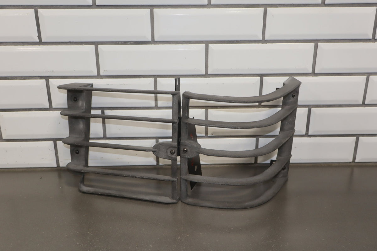 95-02 Land Rover Range Rover P38 Light Guard Genuine With Bracket And Hardware