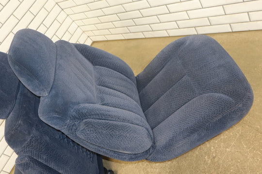 95 - 98 Chevy C/K Truck GMT400 OBS Extended Cab Cloth Seat Set Front/Rear Blue