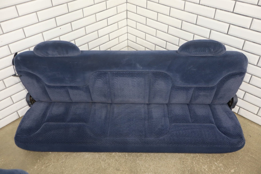 95 - 98 Chevy C/K Truck GMT400 OBS Extended Cab Cloth Seat Set Front/Rear Blue