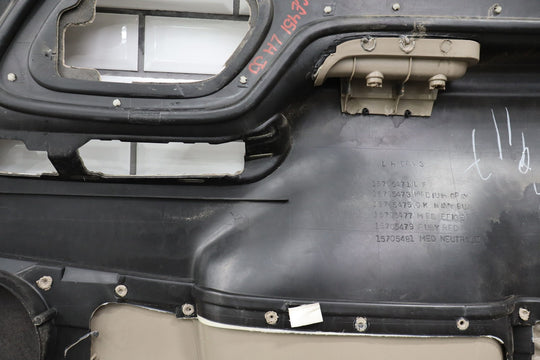 95 - 98 Chevy GMC C/K Truck Driver Left Front Interior Door Panel (Neutral)