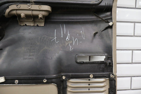 95 - 98 Chevy GMC C/K Truck Driver Left Front Interior Door Panel (Neutral)