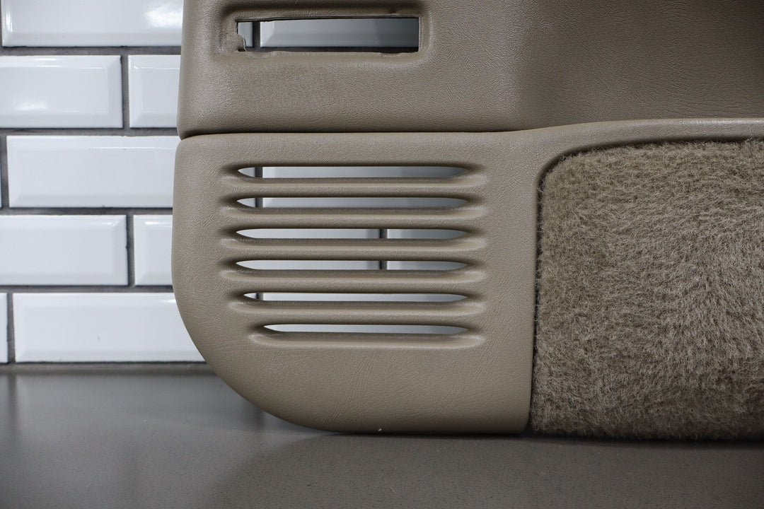 95 - 98 Chevy GMC C/K Truck Driver Left Front Interior Door Panel (Neutral)