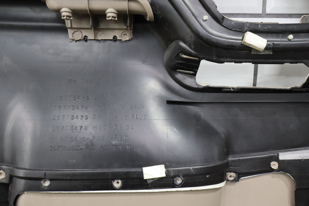 95 - 98 Chevy GMC C/K Truck Passenger Right Front Interior Door Panel (Neutral)