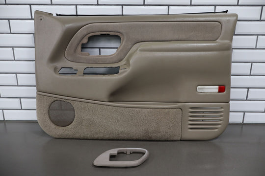 95 - 98 Chevy GMC C/K Truck Passenger Right Front Interior Door Panel (Neutral)