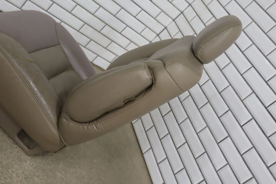 95 - 98 Chevy Suburban Tahoe GMT400 Right RH Front Leather Seat (Neutral 52D)