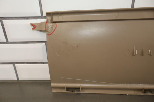 95 - 99 Chevy GMC GMT400 Extended Cab Back Wall Upper Trim (Neutral 52D)
