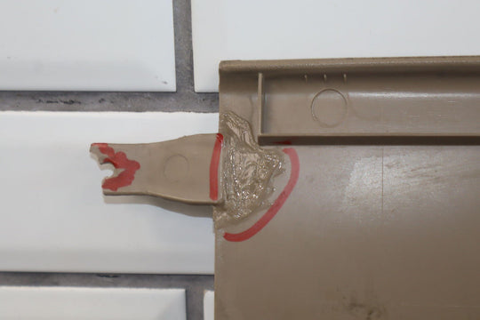 95 - 99 Chevy GMC GMT400 Extended Cab Back Wall Upper Trim (Neutral 52D)