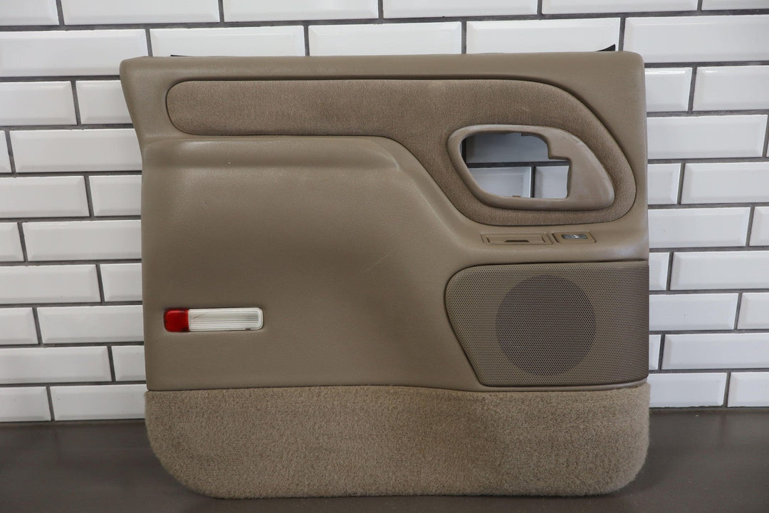 95 - 99 Chevy GMC Suburban GMT400 Left Rear Interior Door Panel Neutral 52D