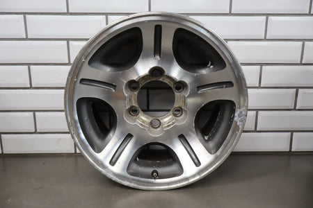 96-97 Lexus LX450 16x8 Machined/Gray 5 spoke Wheel/ Rim Set OEM (No Tires)
