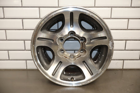 96-97 Lexus LX450 16x8 Machined/Gray 5 spoke Wheel/ Rim Set OEM (No Tires)