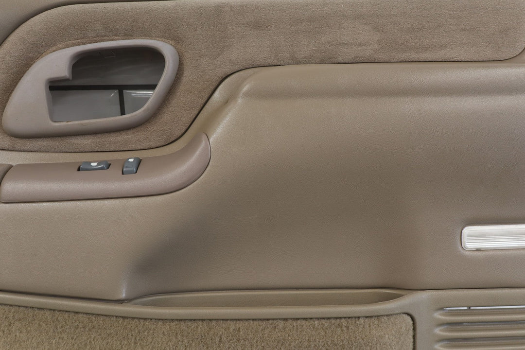96 - 99 Chevy GMC Sierra Silverado GMT400 Right Front Door Panel Neutral 52D OEM