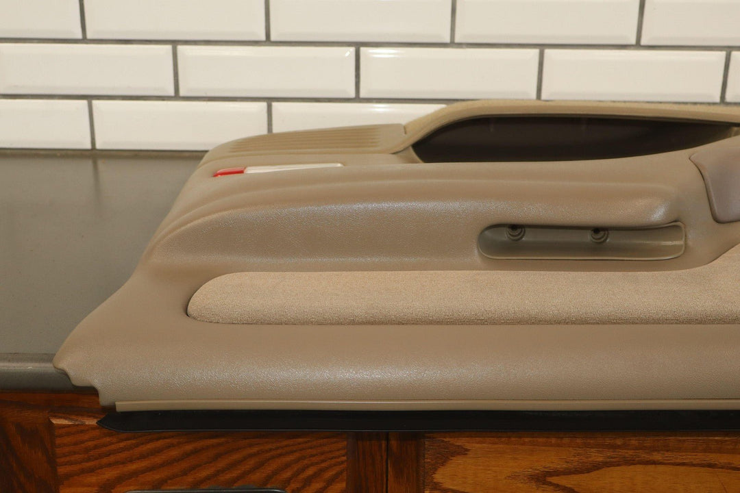 96 - 99 Chevy GMC Sierra Silverado GMT400 Right Front Door Panel Neutral 52D OEM