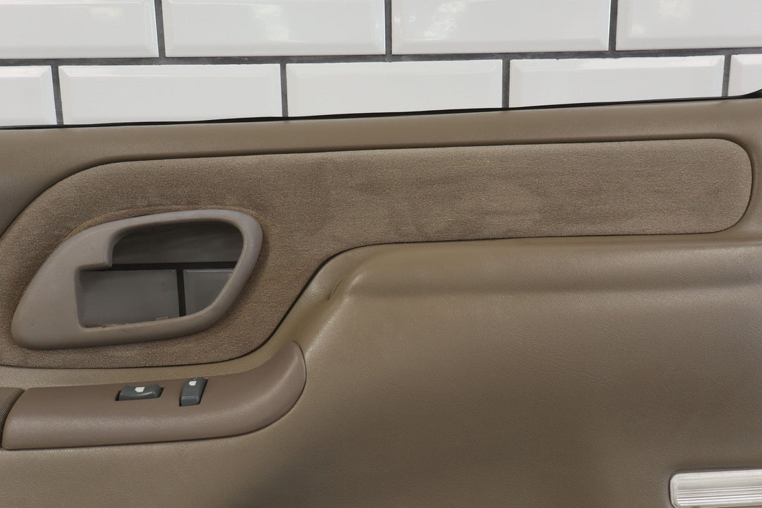 96 - 99 Chevy GMC Sierra Silverado GMT400 Right Front Door Panel Neutral 52D OEM