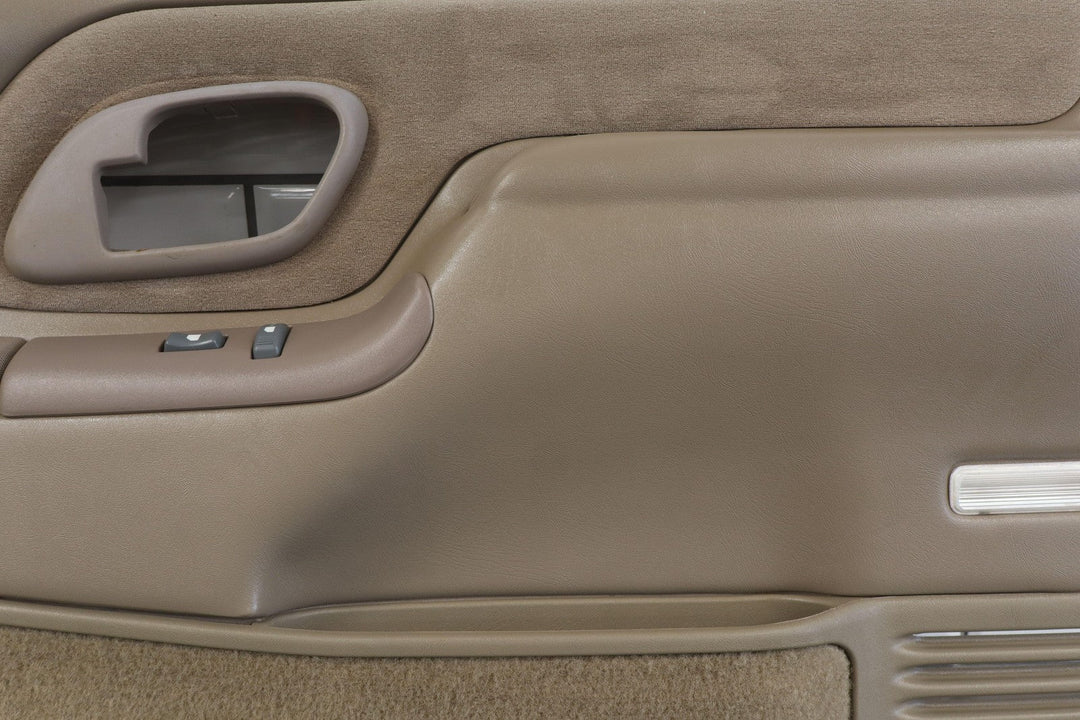 96 - 99 Chevy GMC Sierra Silverado GMT400 Right Front Door Panel Neutral 52D OEM