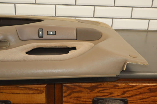 96 - 99 Chevy GMC Sierra Silverado GMT400 Right Front Door Panel Neutral 52D OEM