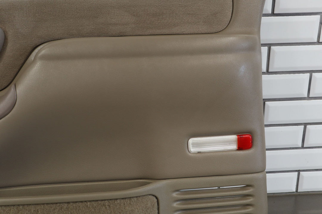 96 - 99 Chevy GMC Sierra Silverado GMT400 Right Front Door Panel Neutral 52D OEM