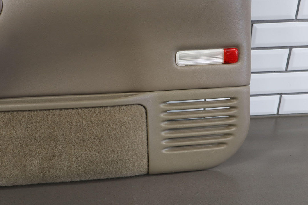 96 - 99 Chevy GMC Sierra Silverado GMT400 Right Front Door Panel Neutral 52D OEM