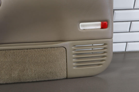 96 - 99 Chevy GMC Sierra Silverado GMT400 Right Front Door Panel Neutral 52D OEM