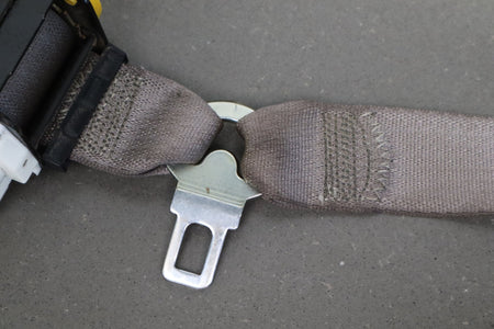 97-00 Chevrolet Corvette C5 Coupe Driver Seat Belt Retractor Light Gray 88893509