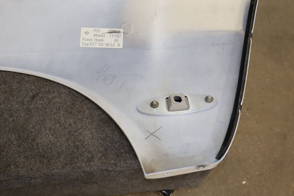 97-04 C5 Corvette C5 Coupe Right RH Passenger Quarter Panel Artic White