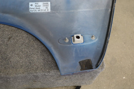 97-04 C5 Corvette C5 Coupe Right RH Passenger Quarter Panel Electron Blue