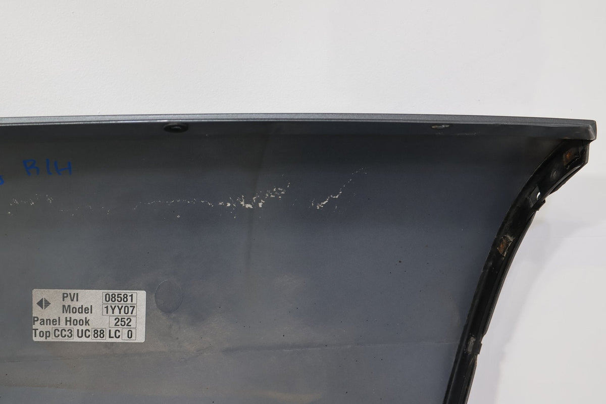 97-04 C5 Corvette C5 Coupe Right RH Passenger Quarter Panel Grey