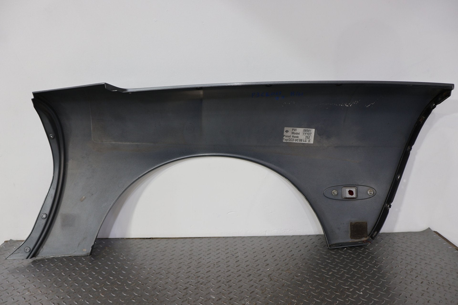 97-04 C5 Corvette C5 Coupe Right RH Passenger Quarter Panel Grey