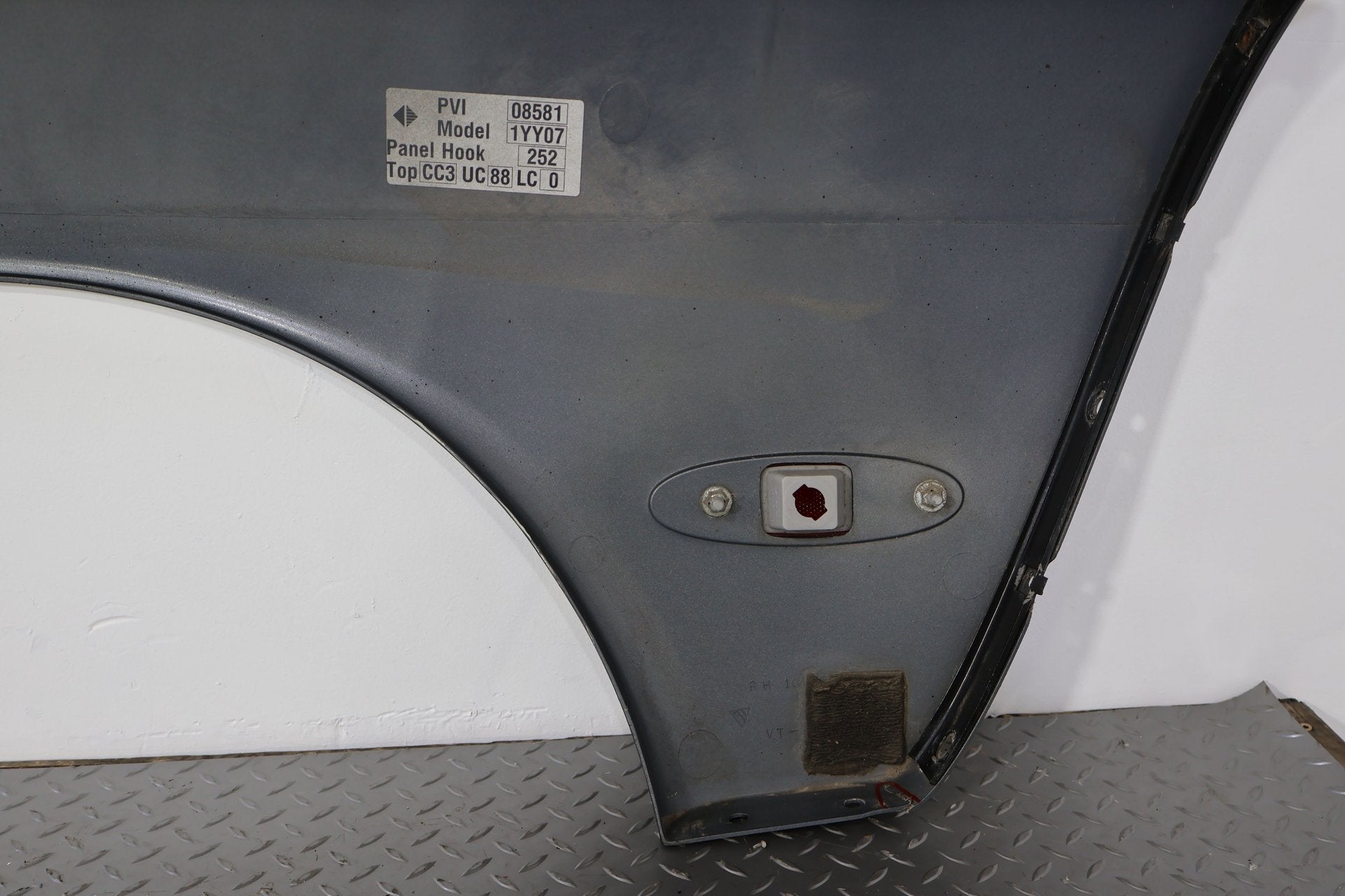 97-04 C5 Corvette C5 Coupe Right RH Passenger Quarter Panel Grey